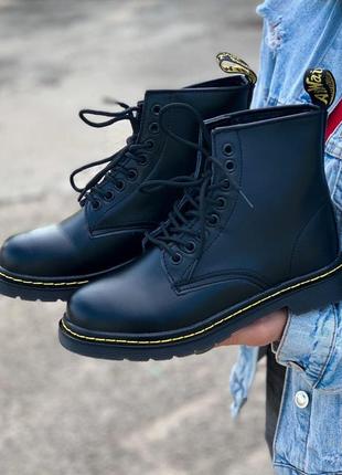 Женские ботинки dr. martens  доктор мартинс1 фото