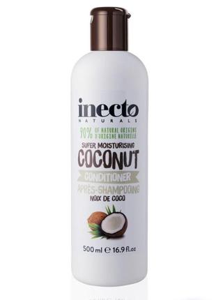 Питательный кондиционер и маска для волос с маслом кокоса inecto naturals coconut conditioner3 фото