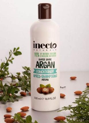 Питательный кондиционер и маска для волос с маслом кокоса inecto naturals coconut conditioner5 фото