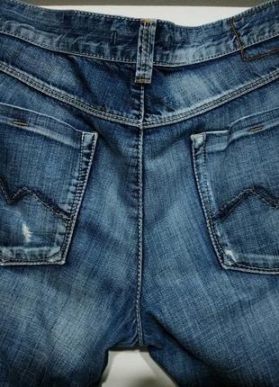 W32 w33 mustang шорты джинсовые мужские синие брендовые zxc4 фото