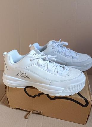 Жіночі шкіряні кросівки kappa montague. нові оригінал