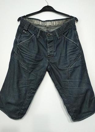 Акция 🔥 1+1=3 3=4 🔥 w32 шорты джинсовые мужские синие zxc1 фото