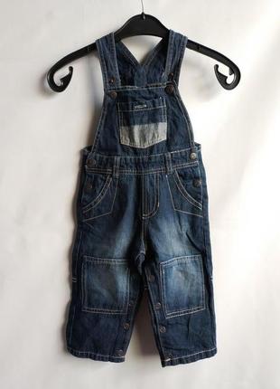 Джинсовий комбінезон німецького бренду lupilu by lidl європа німеччина оригінал