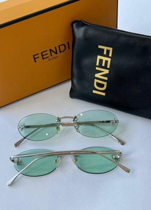 Брендовые очки в стиле fendi ♥️хит !!!1 фото