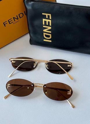 Брендовые очки в стиле fendi!!!♥️хит!!!1 фото