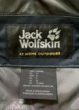 Пуховик jack wolfskin stormlock, натуральний пух, розмір s/m5 фото