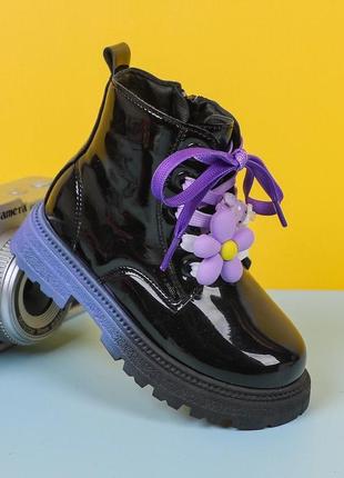Дитячі демісезонні черевики на плюші