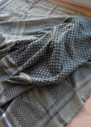 Шарф хустка хакі мілітарі 140*140см3 фото