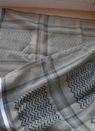 Шарф хустка хакі мілітарі 140*140см5 фото