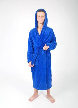 Халат махровий для хлопчика,підлітковий 42-48