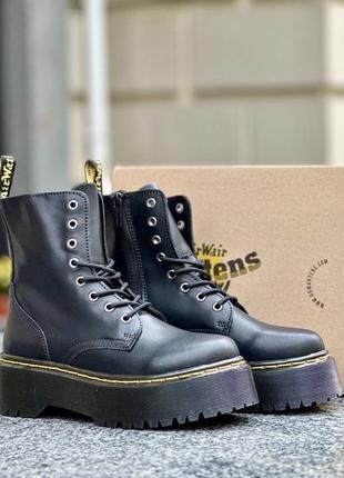 Жіночі демісезонні осінні dr. martens чорні, черевики гарні 36, 37, 38, 39, 40