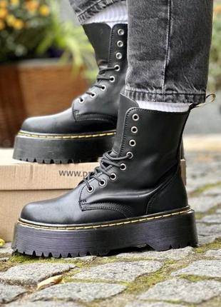 Женские демисезонные осенние dr. martens черные, ботинки красивые 36, 37, 38, 39, 405 фото