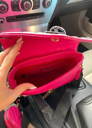 Жіноча сумка 👜louis vuitton рожева2 фото