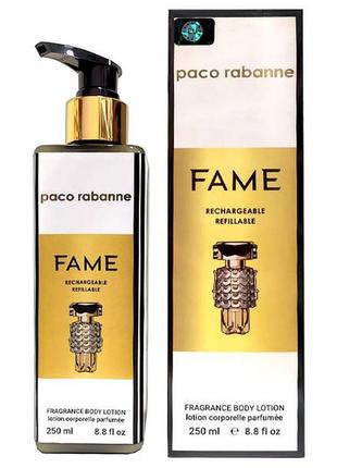 Парфюмированный лосьон для тела paco rabanne fame exclusive euro