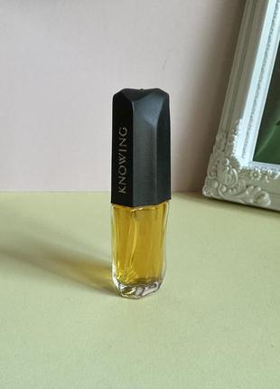 Knowing estée lauder парфюмированная вода оригинал винтаж!