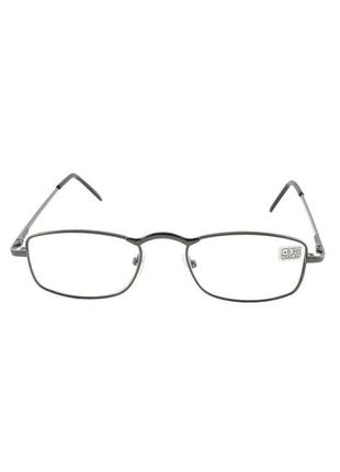 Окуляри металева оправа vizzini 8008, готові окуляри, окуляри для корекції, окуляри для читання