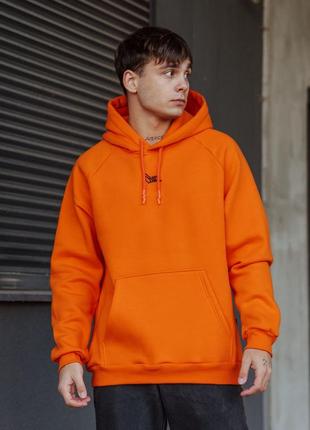 Толстовка staff orange logo oversize fleece