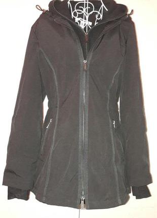 Стильная демисезонная куртка парка dkny оригинал, размер m (подойдет и на l)4 фото