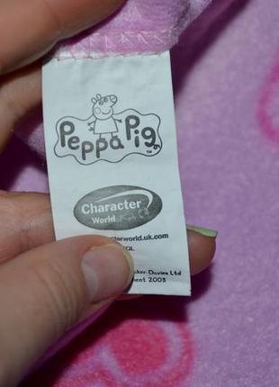 Фирменный плед покрывало на кровать девочке peppa pig свинка пеппа5 фото