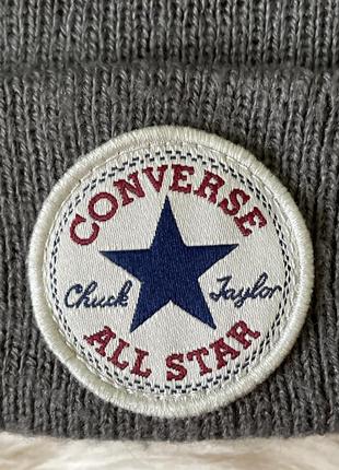 Шапка converse, оригинал, one size unisex8 фото