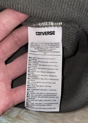 Шапка converse, оригинал, one size unisex4 фото