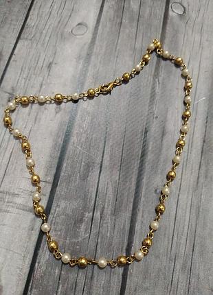 Ожерелье пластик винтаж