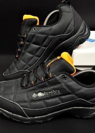 👟мужские кроссовки columbia firecamp iii fleece black & orange👟