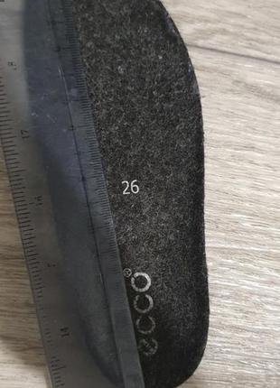 Продам зимние ботинки ecco р. 26 8