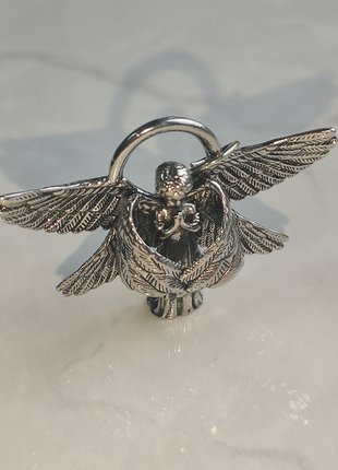 Ожерелье с подвеской ангел крылья ангела сарафим кулон