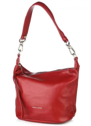 Жіноча сумка david jones 6532 dark red