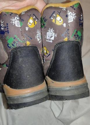 Термо ботинки на мальчика 18,7 стелька4 фото