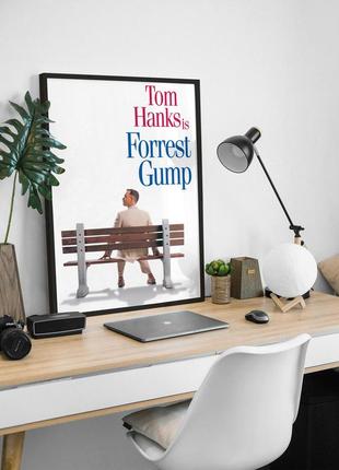 Постер фильма форрест гамп / forrest gump в рамке