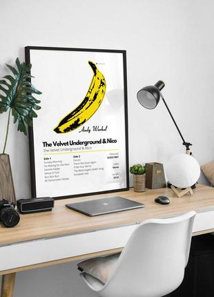 Постер альбому the velvet underground & nico в рамці