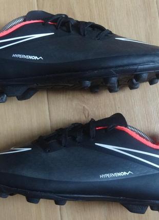 Бутси підліткові "nike hypervenom pheade fg-r" 599073-016 розмір 38,5