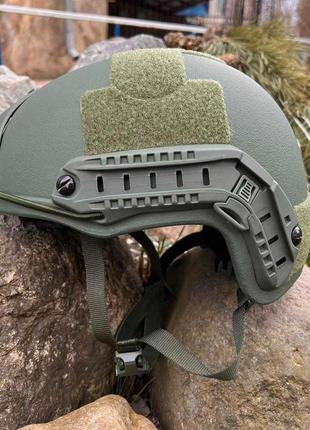 Військовий шолом тактичний каска fast helmet 3a iiia класу захисту фаст армійський шолом є сертифікати1 фото