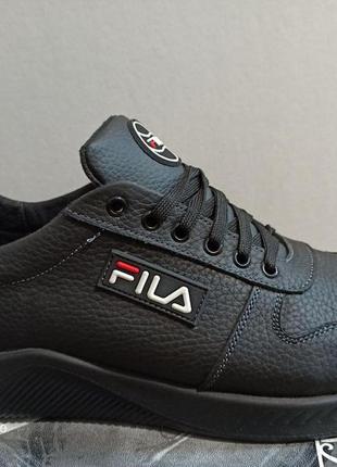 Новинка fila ! мужские кожаные кроссовки большого размера гиганты баталы fila