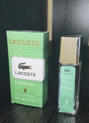 Миниатюра люксовых парфюмов lacoste essential💚