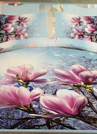 Постельное белье 3d евро размер новое