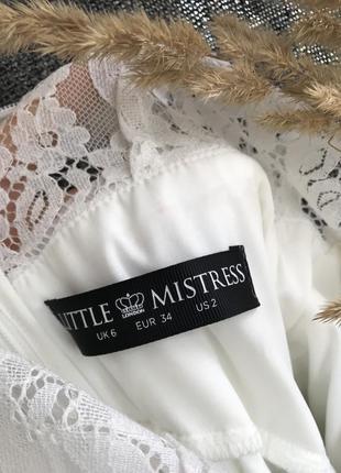 Біле весільне плаття/ весільна сукня плісе з мереживом з намистинами плісироване5 фото