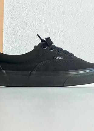 Кеди vans era classic black2 фото