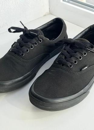 Кеди vans era classic black1 фото