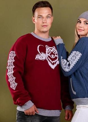 Sale🔥 теплый свитшот с вышивкой🐺 галичанка
unisex1 фото