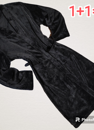 Чоловічий м'який плюшевий теплий халат