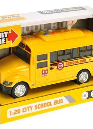 Машина інерційна шкільний автобус, zy220a