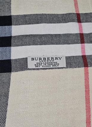 Кашемировый шарф burberry