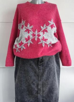 Теплий светр англійського бренду joe browns з вовною7 фото