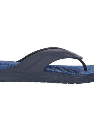 В'єтнамки жіночі чоловічі унісекс crocs reviva flip navy/blue jean4 фото