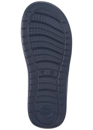 В'єтнамки жіночі чоловічі унісекс crocs reviva flip navy/blue jean5 фото