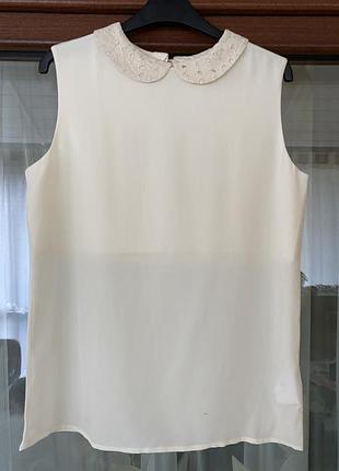 Блуза ексклюзив шовкова дорогий бренд gant розмір 36 -38 або s/m