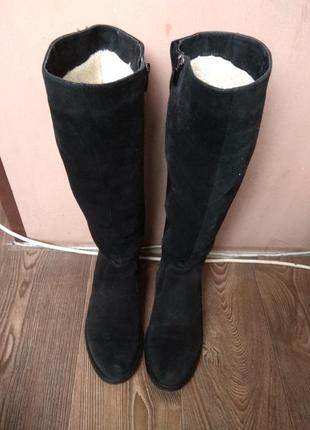 Зимние замшевые сапоги viko 40 размер, зимние ботинки сапоги1 фото